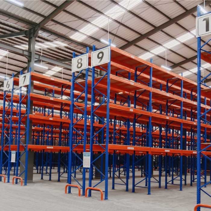 Contoh rak gudang & pallet racking produksi Perkasa Racking — Selective Pallet Racking